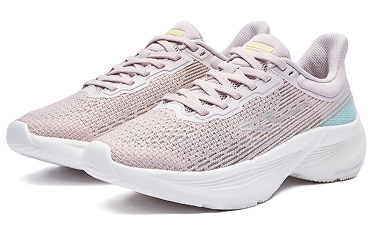 (W) ERKE Xtep Flash Knit Low-Top Running Shoes 'Mist Purple' 圖 2