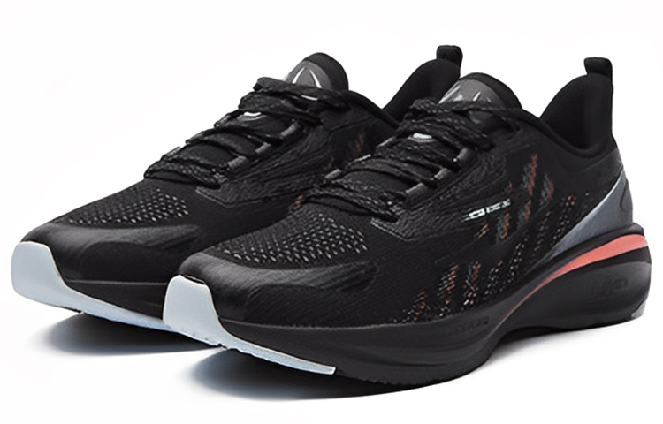 (W) ERKE Xtep Flash Low 'Black Orange' 圖 4