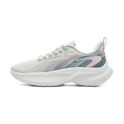 (W) ERKE Xtep Flash Shadow Low 'White Pink'
