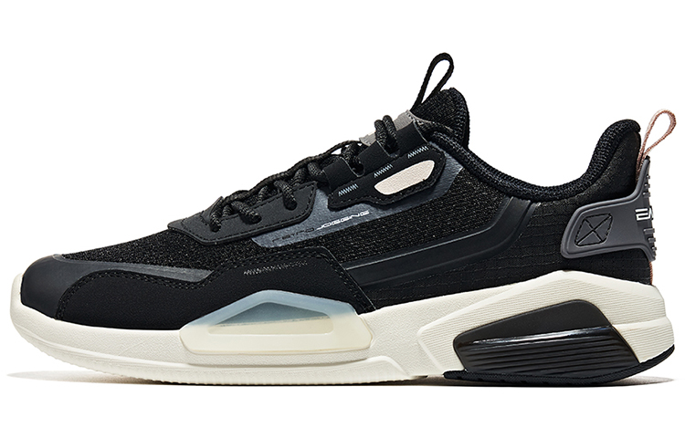 Buy 鸿星尔克 飄揚 慢跑舒適柔軟 低幫 跑步鞋 女款 黑白