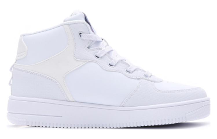 (W) ERKE Xtep High-Top Casual Sneaker 'Pure White' 圖 2