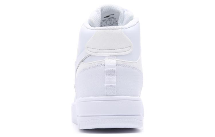 (W) ERKE Xtep High-Top Casual Sneaker 'Pure White' 圖 4