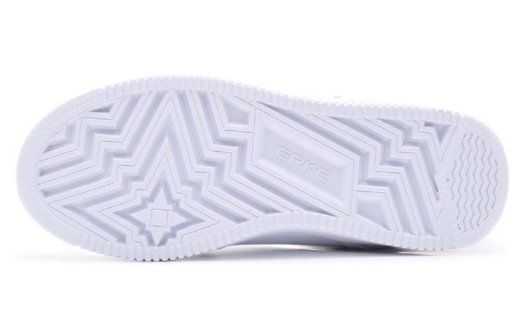 (W) ERKE Xtep High-Top Casual Sneaker 'Pure White' 圖 5