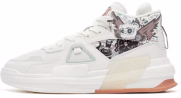 (Women) ERKE XTEP High-Top Sneaker 'Battery Panda Ivory White with Black' 52122301428-001 (Women) ERKE XTEP High-Top Sneaker 'Battery Panda Ivory White with Black' 52122301428-001