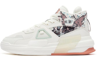 (Women) ERKE XTEP High-Top Sneaker 'Battery Panda Ivory White with Black' 52122301428-001 (Women) ERKE XTEP High-Top Sneaker 'Battery Panda Ivory White with Black' 52122301428-001