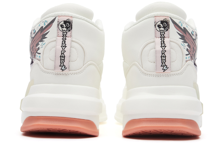 Shop (W) ERKE XTEP Zapatilla Alta 'Panda de Batería Marfil Blanco con Negro' 52122301428-001