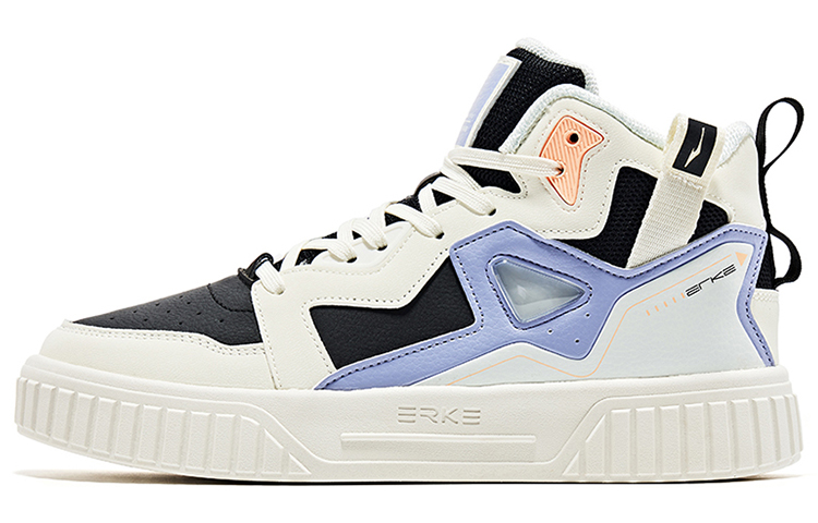 Buy (W) 鸿星尔克 特步 高帮运动鞋‘黑紫’ 12122101241-002