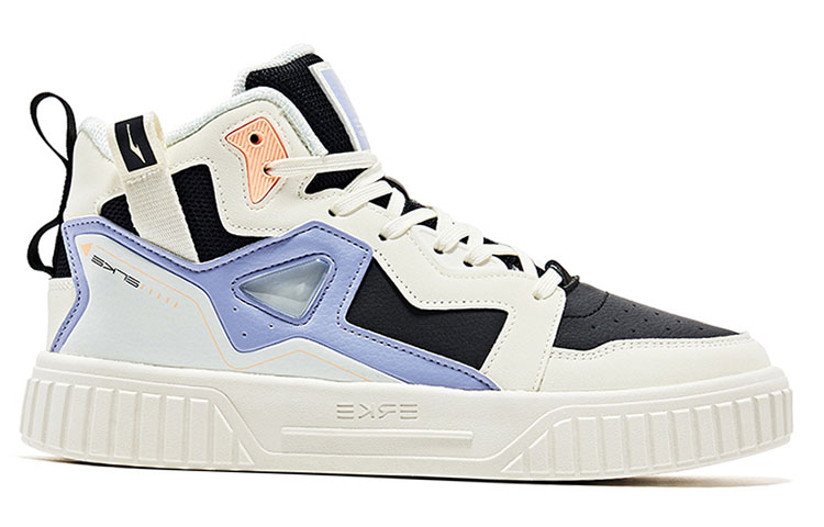 Order (W) 鸿星尔克 特步 高帮运动鞋‘黑紫’ 12122101241-002