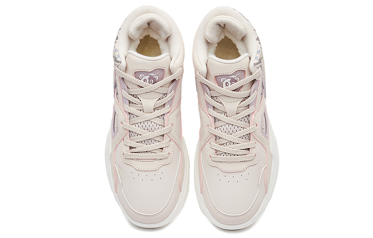 (W) ERKE Xtep High 'Battery Panda Grey Purple' 圖 3