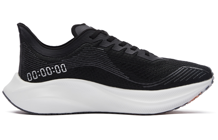 Order (W) ERKE Xtep Jifeng SP 'Hitam dan Putih' 12122203375-005