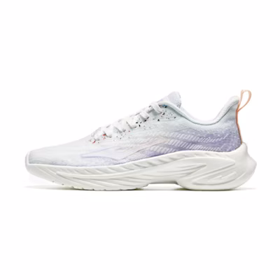 (W) ERKE Xtep Kai Xing 'White Purple'
