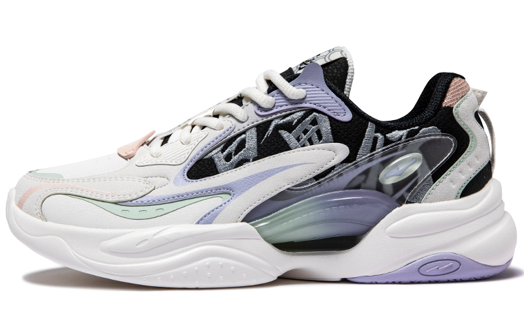 (W) ERKE Xtep Kunlun 'White Black'