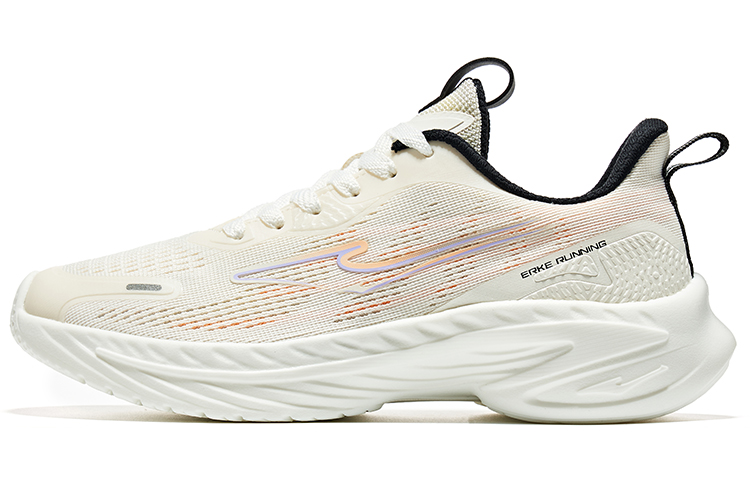 (Women) ERKE Xtep Lightning 'White Orange' 52123103258-001