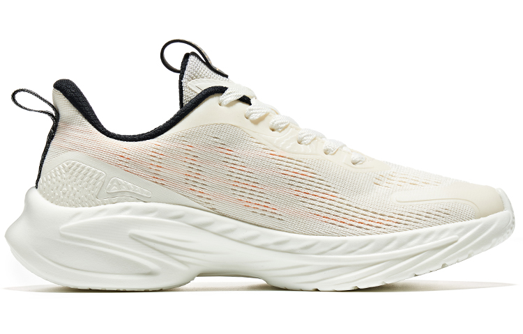 Order 鸿星尔克 驚蟄 常規 低幫 跑步鞋 女款 白橙