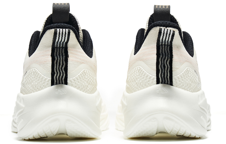 Shop 鸿星尔克 驚蟄 常規 低幫 跑步鞋 女款 白橙