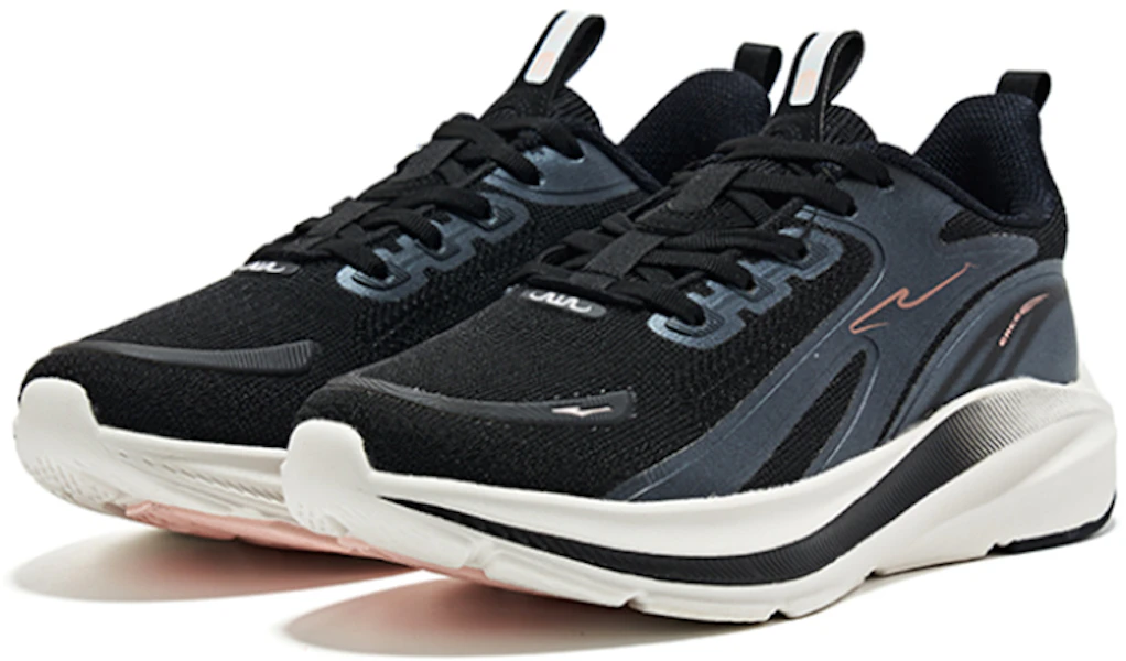 (W) ERKE XTEP Lichtgewicht Schokabsorberende Low-Top Hardloopschoenen ''Zwart Roze'' 12122103353-005 Lookbook (W) ERKE XTEP Lichtgewicht Schokabsorberende Low-Top Hardloopschoenen ''Zwart Roze'' 12122103353-005