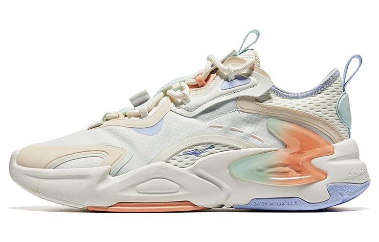 (W) ERKE XTEP Lingxiao 'White Blue Orange'