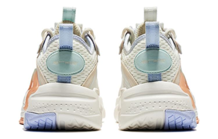 (W) ERKE XTEP Lingxiao 'White Blue Orange' 圖 4