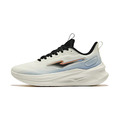 (W) ERKE XTEP Low-Top Running 'Microcrystal White and Black'