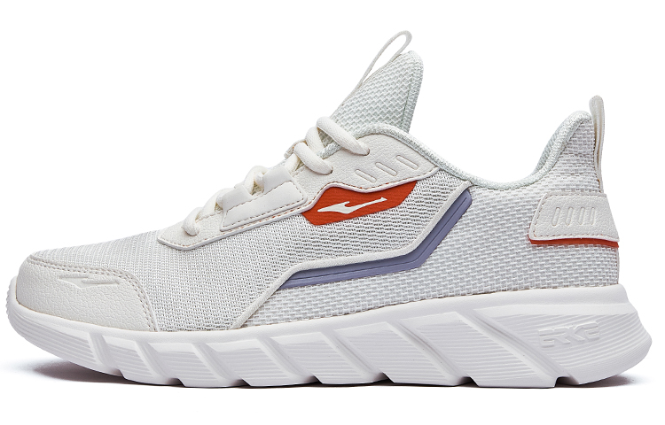 (Women) ERKE Xtep Low-Top Running Shoes 'White Purple' V2122103230-005