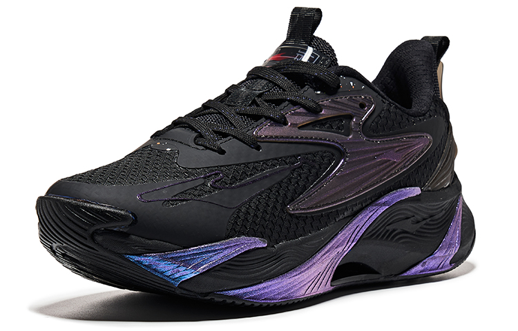 (W) ERKE Xtep Low 'Black Purple' 圖 3