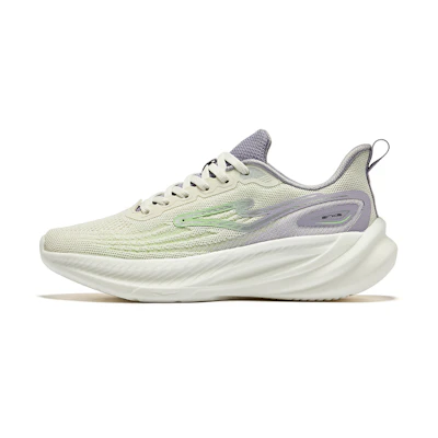 (W) ERKE Xtep Low 'Rubber White Thin Mist Purple'