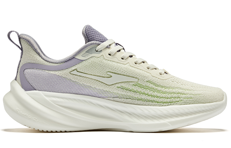 (W) ERKE Xtep Low 'Rubber White Thin Mist Purple' 圖 2