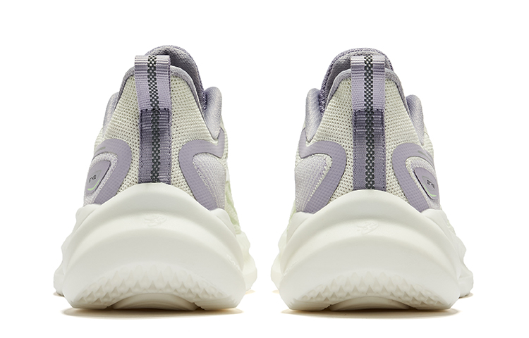 (W) ERKE Xtep Low 'Rubber White Thin Mist Purple' 圖 4