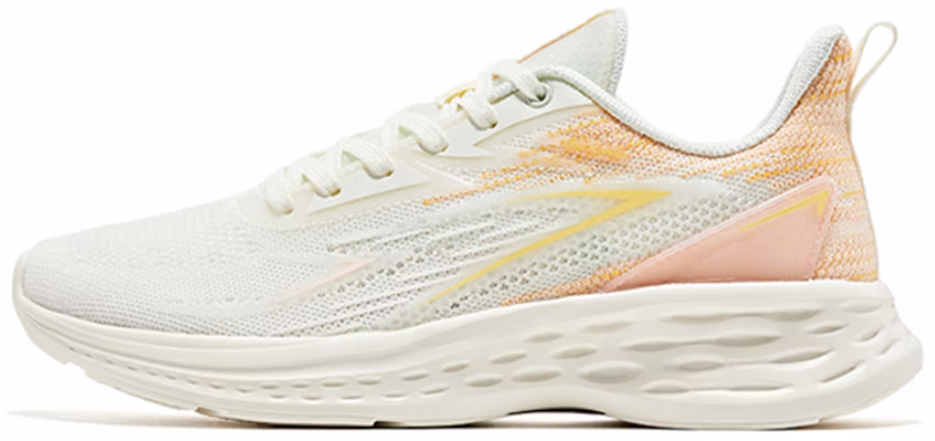 鴻星爾克 軟底緩震 支撐 低筒 跑步鞋 女款 白橙 Buy 鴻星爾克 軟底緩震 支撐 低筒 跑步鞋 女款 白橙