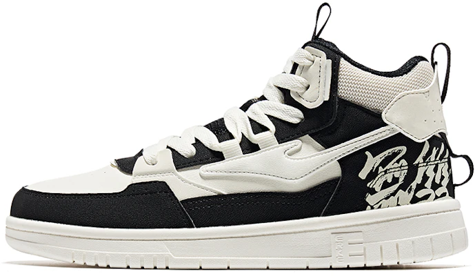 鴻星爾克 無雙大師 休閒 耐磨 高筒 板鞋 女款 橡芽白正黑 Buy 鴻星爾克 無雙大師 休閒 耐磨 高筒 板鞋 女款 橡芽白正黑