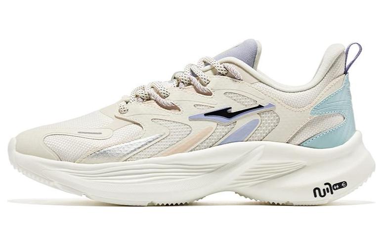 (W) ERKE Xtep Nebula 'Beige Purple Green'