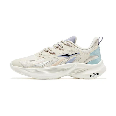 (W) ERKE Xtep Nebula 'Beige Purple Green'