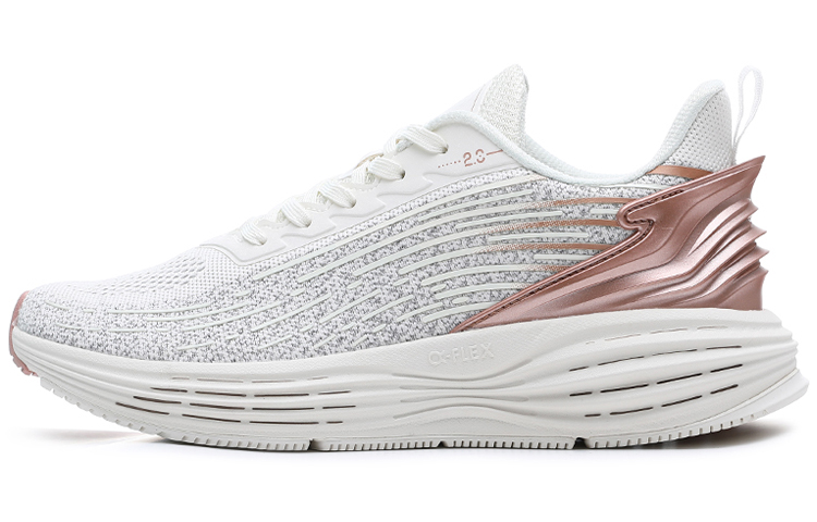 (W) ERKE Xtep Q-Bounce Alpha-Flex 'White Champagne'