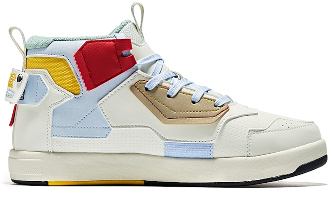 (W) ERKE Xtep Q-Bounce Tinggi 'Putih Kelabu Biru' 'Roh Perak' 12122201564-001 Order (W) ERKE Xtep Q-Bounce Tinggi 'Putih Kelabu Biru' 'Roh Perak' 12122201564-001