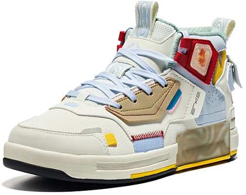 (W) ERKE Xtep Q-Bounce Tinggi 'Putih Kelabu Biru' 'Roh Perak' 12122201564-001 Lookbook (W) ERKE Xtep Q-Bounce Tinggi 'Putih Kelabu Biru' 'Roh Perak' 12122201564-001