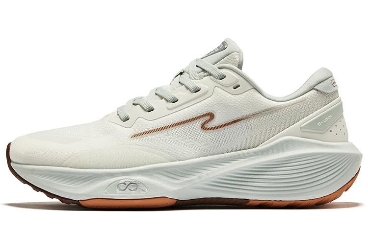 (W) ERKE Xtep Qidian 5.0 SE 'Micro Crystal White Light Grey Green'