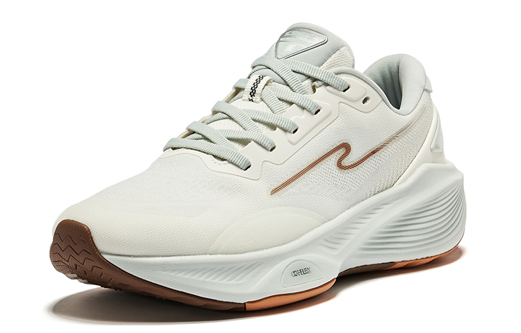 (W) ERKE Xtep Qidian 5.0 SE 'Micro Crystal White Light Grey Green' 圖 3