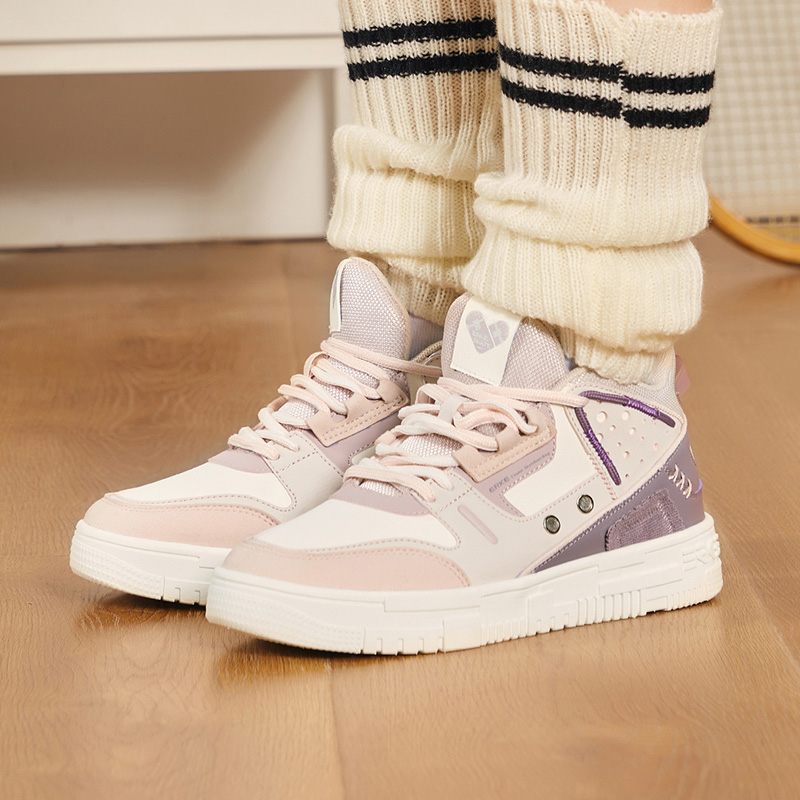 (W) ERKE Xtep Rise Low 'Taro Grey Mist Purple' 圖 6