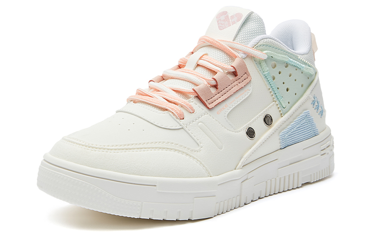 (W) ERKE Xtep Rise Low 'White Grey Blue' 圖 3