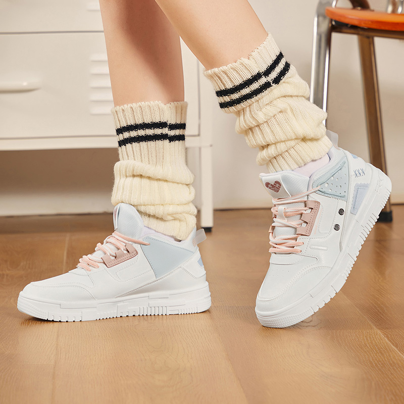 (W) ERKE Xtep Rise Low 'White Grey Blue' 圖 5