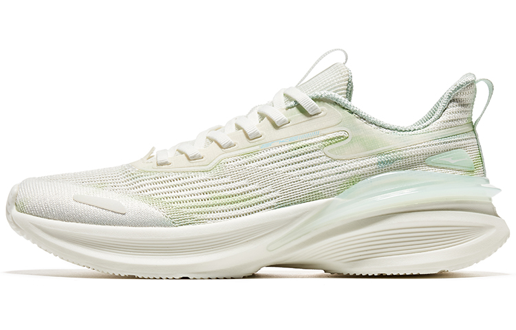 (Women) ERKE Xtep Running Shoes 'White Green' 52123203224-002