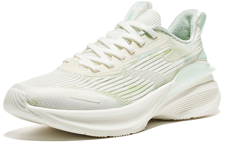 Lookbook (W) Kasut Lari ERKE Xtep 'Putih Hijau' 52123203224-002