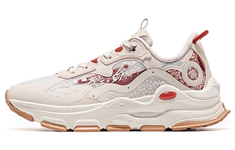 Buy 鴻星爾克 防滑減震耐磨 低幫 跑步鞋 女款 灰紅