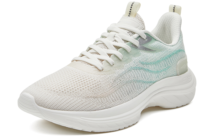 (W) ERKE Xtep Running Shoes Low 'Sprout White Fairy Green' 圖 3