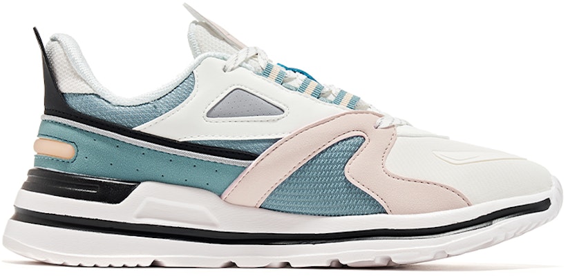 (W) ERKE x Xtep ランニングシューズ 白/灰/緑 12122120432-004 Order (W) ERKE x Xtep ランニングシューズ 白/灰/緑 12122120432-004