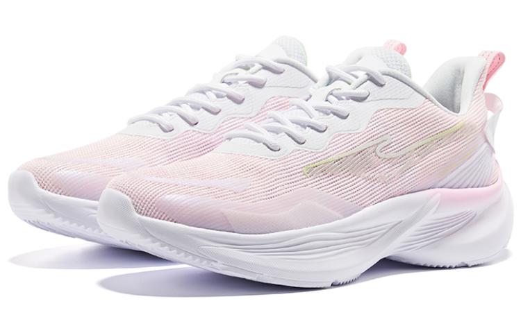 Order 鴻星爾克 防滑減震耐磨 低幫 跑步鞋 女款 白粉