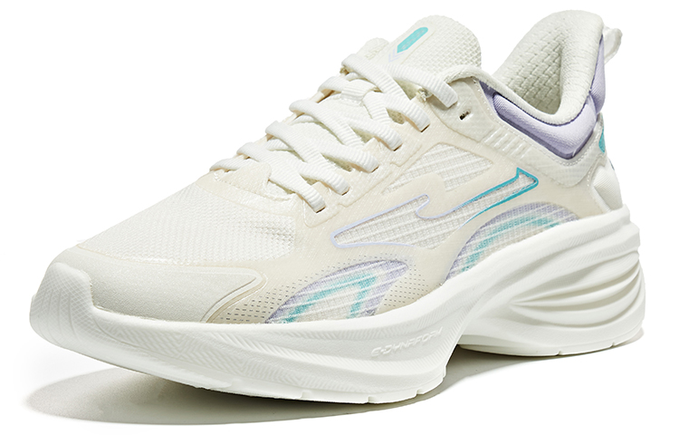 Lookbook (Women) ERKE XTEP Running Shoes Low 'White Purple' 52123103135-001