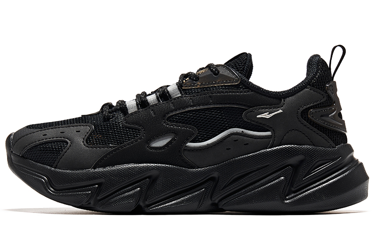 (W) ERKE Xtep Trainer 'Black Silver'