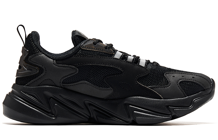 (W) ERKE Xtep Trainer 'Black Silver' 圖 2