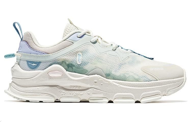 (W) ERKE Xtep White Purple 'Morning Smoke Evening Mist' 圖 2